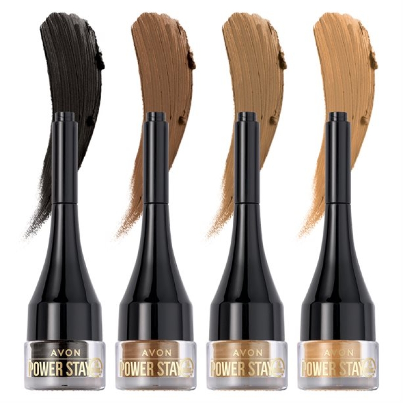 AVON Power Stay 24h-Augenbrauen-Gel   / BRUNETTE mit Gratis Produkt